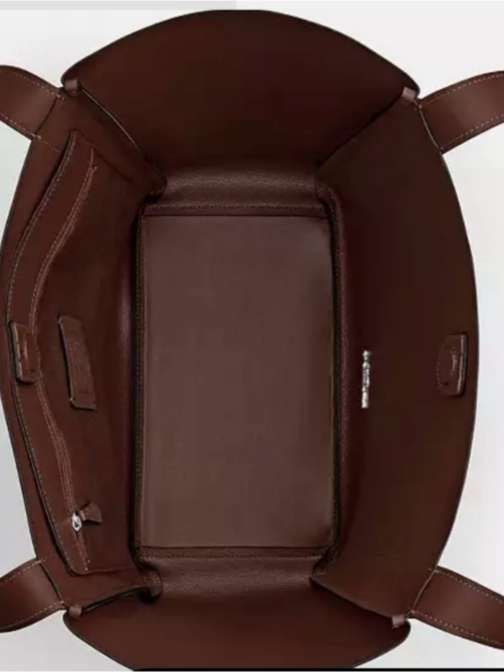 Coach Hadley Tote Bag (Large) in Espresso Suede CV998 - Picture 2 of 9